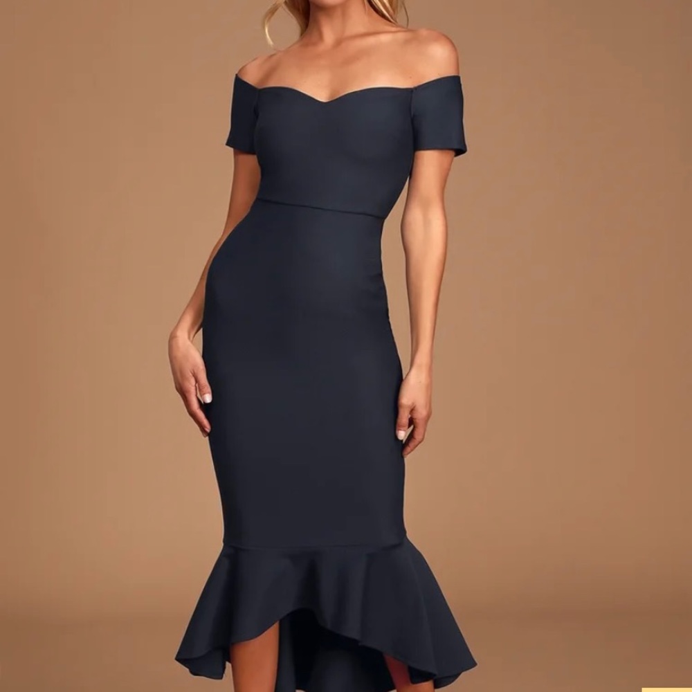 Navy Lulu’s Dress